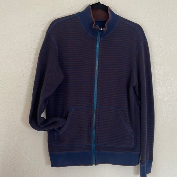 Other - Robert Graham zip up striped sweater. Size M